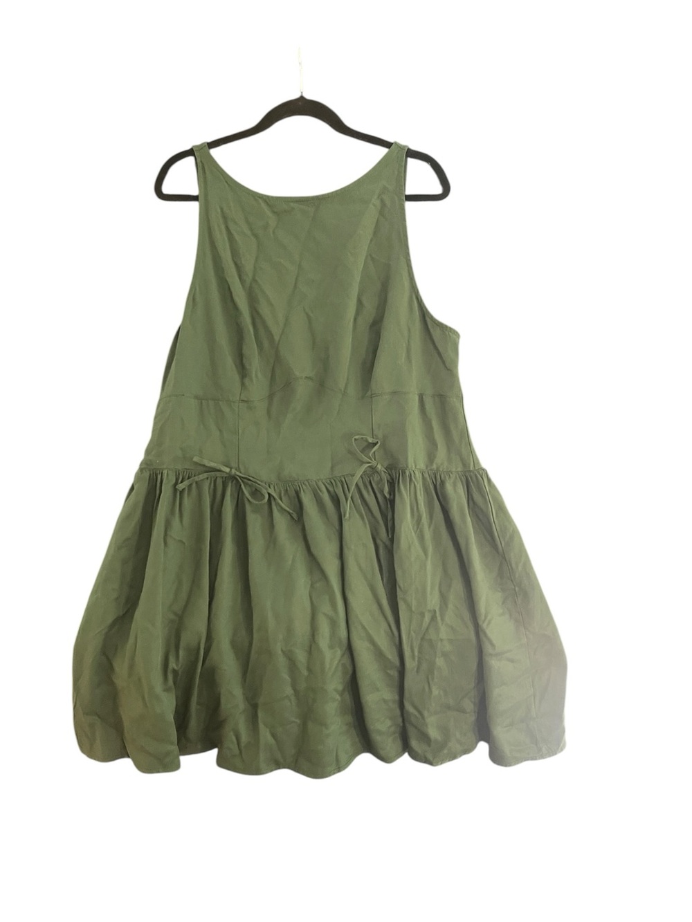 Aerie Sleeveless Olive Green Dress XL